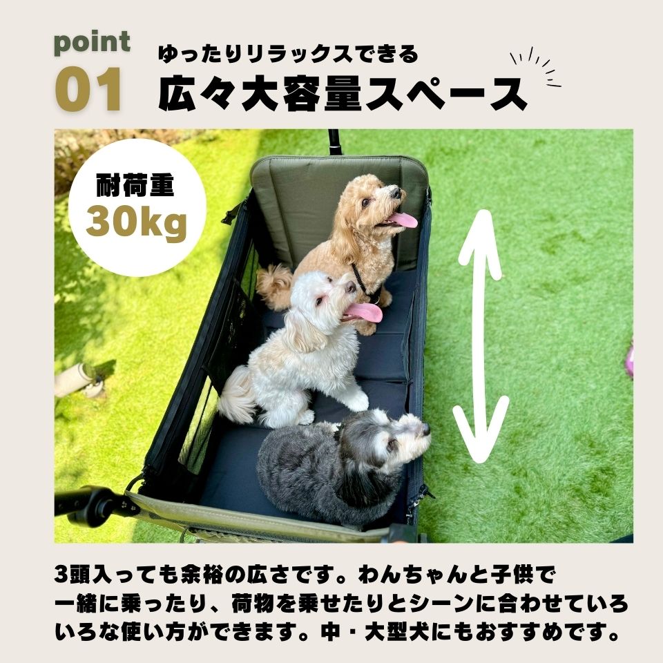 MERLIE 3WAY PET WAGON MW6